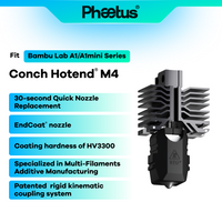 Phaetus A1 A1mini Conch Hotend Plus Siliziumkarbid-Düse M4 Endcoat-Düse A1 Ersatz-Hotend-Kit für Bambu A1/A1mini H2D