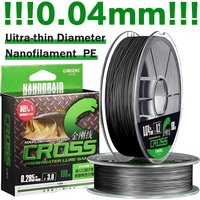 300M Micro thin 4 Strands Braided PE 100/200M Japan Smooth Multifilament Line Tighter Far Casting Sea Fishing Carp Fishing Line