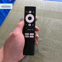【1PC TV Voice Remote Control Suitable For Coocaa Android TVs Skyworth Smart Replacement】