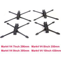 Mark4 V4 MARK4 7/8/9/10inch 296/350/395/430mm Carbon Fiber Frame Kit For RC Freestyle Long Range Racing FPV Drone Quadcopter