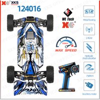 WLtoys XKS 124017 V2 1/12 Scale RC Car 4X4 4WD Off-Road Remote Control Car High Speed 75Km/H Drift Toy Vehicle for Boys Kids Gif