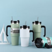 20oz/30oz Stainless Steel Thermos Water Bottle Car Insulated Cup Outdoor Sport Vacuum Flask Keeps Cold and Heat Thermal Mug