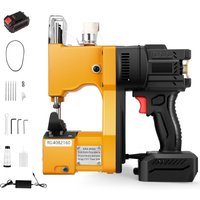 Upgraded Brushless Bag Sewing Machine with 50000mAh Portable Handheld Industrial Packaging Machine Bag Sealing for Fabric Jute