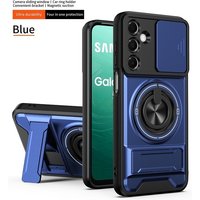 Case For Samsung Galaxy S26 S25 S24 S23 S22 Ultra PLus S26 Edge S25FE S24FE Armor Magnetic Stand Holder Ring Lens Protect Cover