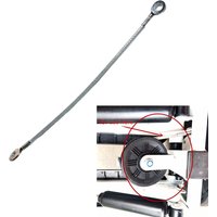 1Pc Exercise Stepper Drive Cable Steel Wire Rope Replacement 351mm 360mm 382mm For Home Gym Fitness Equipment