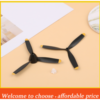 TH 1pc New Plastic Volantex RC 3 Blades Propeller For 761-5 P-51D 761-8 F4U 761-9 T28 761-11 BF109 761-12 Spitfire RC Plane