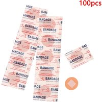 100Pcs Mini Round Waterproof Band Aids - Medical Grade Adhesive Bandages for Small Wounds, Disposable Wound Dressing & Fixation