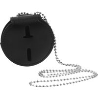 Universal Police Badge Holder Protective Card Sleeve Id Card Badge Holder with Chain and Clip for on Stationary Accessories