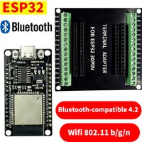 ESP-CH340C-32 ESP32-S DEVELOPMENT BOARD TYPE C ESP32 BLUETOOTH WIFI ESP32 NODEMCU BLUETOOTH MODULE + ESP 32 BREAKOUT BOARD 30PIN
