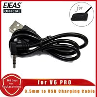 EJEAS V6 PRO 3.5mm Jack to USB Charging Cable for Vnetphone V6/V4PRO Motorcycle Helmet Intercom Bluetooth Headset Accessories