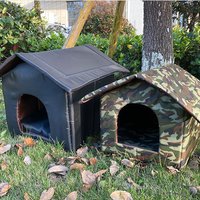 Tent Cabin Pet Waterproof And Windproof Pet Warm Detachable For Easy Cleaning Dog House Pet House