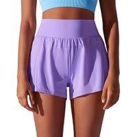 MIML Ladies Seamless Mesh Double Layer Breathable Sports Shorts Tennis Yoga Running Fitness Women's Shorts Leggings Women 2026