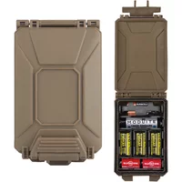 Tactical Battery Storage Box Modular Molle Outdoory Hunting Vest Carry 18650/AAA/CR123A/18350 Battery Holder Case Accessories