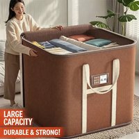 Extra Large Capacity Quilt Moving Packing Bag Dustproof Heavy Duty Blanket Storage Sack for Home Travel Clothe Blanket Organizer