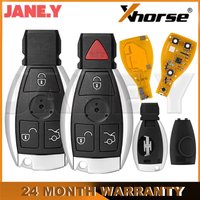 Xhorse VVDI Car Smart Key Fob For Mercedes-Benz 315/434mhz W211 W212 W203 W204 W205 W210 W221 W222 3/4 Buttons Remote Control