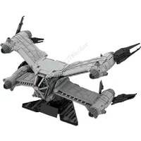 7848PCS Babylon 5 Earth Alliance SA23E Aurora Starfury Space War Military MOC SpaceShip Battle Puzzles Birthday Gift for Kid Age