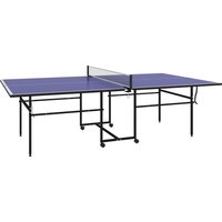 Tischtennisschläger, klappbarer Tischtennisschläger mit Rädern, Tischtennisset mit 2 Tischtennisschlägern, 3 Bällen, Outdoor Indoor