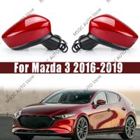 For Mazda 3 2017-2019 Auto Mirror Assy Accessories With Heating Electric Adjustment Car Fold Mirror Assembly