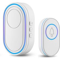 Welcome Doorbell Intelligent Wireless Doorbell Waterproof Remote EU US Plug smart Door Bell Chime