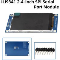 2,4-Zoll-TFT-LCD-Farbbildschirm SPI Serial Port Modul ILI9341 3,3 V Treiberauflösungsadapter 240 x 320 LCD-Display