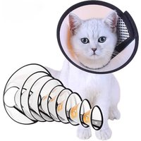 Soft Adjustable Pet Protective Cover Anti-Lick Anti-Scratch Recovery Cone Collar Anti-Bite Pet Protective Collar Post-Surgery