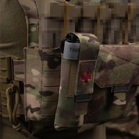 Knight Tourniquet Holder MOLLE Tourniquet Pouch for Belt or CS Vest Hunting Accessories