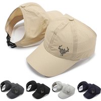 New Cool Summer Women Ponytail Sun Caps Hat Female Outdoor Lady Baseball Cap For Women Dropshipping