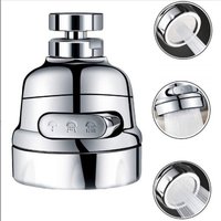 2/3 Modes Faucet Filter Adapter 360° Rotating Anti Splash Kitchen Faucet Extender Universal Spray Water Saving Tap Nozzle