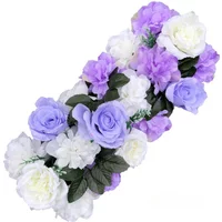 Artificial Silk Flower Arrangement Wedding Decoration Background Wall Hotel Event Decoration Floor Flower Arrangement