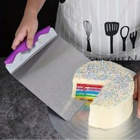 Stainless Steel Cake Transfer Tray Baking Moving Plate Shovel Pizza Peel Shovel Lifter Non-stick Moving Plate Spatula Bakers