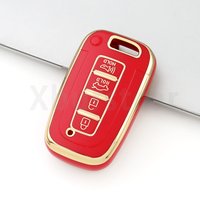 3/4 Buttons TPU Shell Car Key Case Cover For Kia Sportage K5 K2 Sorento Optima Forte For Hyundai IX35 Elantra Sonata Soul Tucson