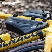 Rhinowalk Bicycle triangle Bag Waterproof Wear-resistant Bike Down Tube Frame Bag Bikepacking Cycling Travel Luggage MTB Pannier