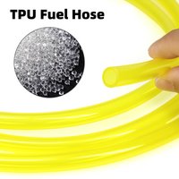 Gelber TPU-Kraftstoffschlauch Ölbeständiger Schlauch für Motorrad Auto Kettensäge Gebläse Benzinschlauch 2x3,5/2,5x5/3x5/3x6/4x6/5x8/6x8/7x10mm
