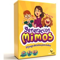 Generación Mimos Juego de Mesa Familiar Divertido con 400 Mímicas para Niños y Adultos Juego de Cartas de Mímica