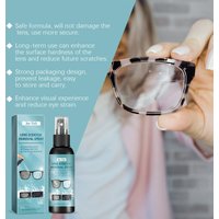 100ml Eyeglass Scratch Remover Spray Clear Bright Lenses Long-Lasting Protective Film for Students Workers and Eyeglasses Store