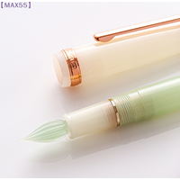 ใMAX-55ใGlass Pen Nib Fit For Jinhao 82 Fountain Pen Dip The Pen Tip In Water Stationery Office School Supplies Writing Gift Pen