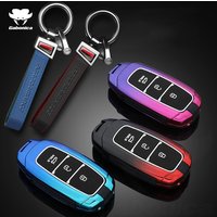 Zinc Alloy Car Key Case Full Cover Shell For Hyundai N Performance Santa Fe I30 IX35 Encino KONA Solaris Azera Elantra Accent
