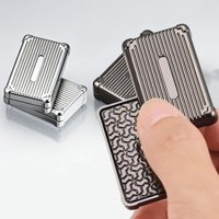 Metal Magnetic Push-Pull EDC Slider Stress Relief Slider Everyday Portable Fidget Slider Toy Anti-Anxiety Fidget Toy Gifts