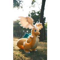 Pokemon Mega Super Evolution Dragon Charizard Plush Doll Super Fast Dragon Mega Dragonite Peluches Pikachu Plush Gifts