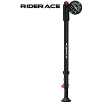 Bicycle Pump Bike Air Shock Pumps With Gauge High-pressure Portable Hand Tire Air Inflator For Fork Schrader Presta Valve AV FV