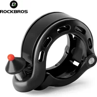 ROCKBROS Bicycle Bell Aluminium Alloy MTB Road Bike Horn Bike Ring Safety Cycling Handlebar Bicycle Hidden Alarm Bike Accessory