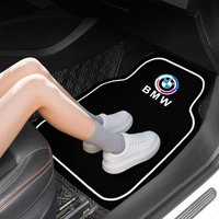 Car Floor Mats Auto Front and Rear Carpet Foot Mats with Rubber Backing For BMW 50TH E60 E70 E82 E88 E90 E92 F01 F10 F30 G01 G20