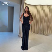 LORIE Shiny Evening Dresses Elegant Halter Sparkly Sweetheart Pleats Mermaid Arabia Prom Gown Ruffle Party Dresses Customized