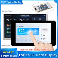 Płytka rozwojowa ESP32-S3 z 7-calowym ekranem dotykowym IPS o rozdzielczości 1024x600, dwurdzeniowym procesorem LX7, 16 MB pamięci Flash, WiFi, BT5, do programowania GUI, LVGL i HMI na ESP32.