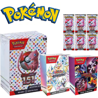 Pokémon Card v10 Booster bundle Destined Rivals Prismatic Evolutions Scarlet Violet 151 English ME01 Booster Cards Toy Gifts