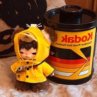 POP MART 100% Hirono Kodak Series Mystery Action Figure - Cute Blind Box Collectible Model Toy for Birthday Gift