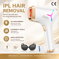 LYSMOSKI Laser-Haarentfernung für Frauen und Männer, IPL-Haarentfernungsgerät für Zuhause mit 5,2 cm² Behandlungsfenster, Nahezu Schmerzfrei, Sichtbare Ergebnisse in 2 Wochen, Ganzkörperbehandlung in