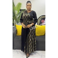 ANLAN 2025 New Wholesale Miyake Pleated Set Fashion Printed V-neck Temperament Loose A-lin Skirt Women's Two Piece Sets 5AN9581