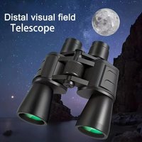 10x50 Leistungsstarkes Fernglas mit Großer Reichweite und BAK4-Prisma Hochvergrößerndes HD-Teleskop für Jagd, Tourismus und Naturbeobachtung