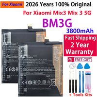 2026 Years 100% Original BM3G 3700mAh Replacement Battery for Xiaomi Mix3 Mix 3 5G Portable Mobile Phone Batteries Fast Shipping
